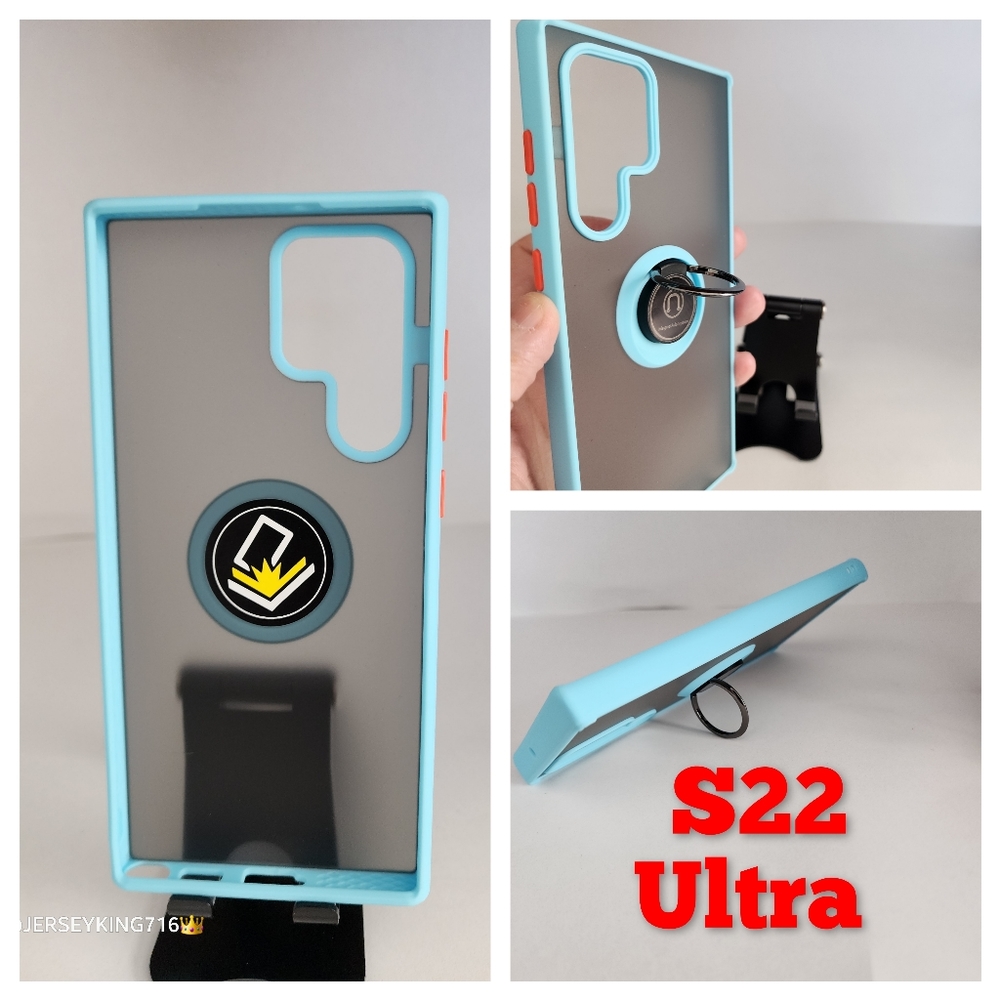 Samsung s22 ULTRA case with a ring stand